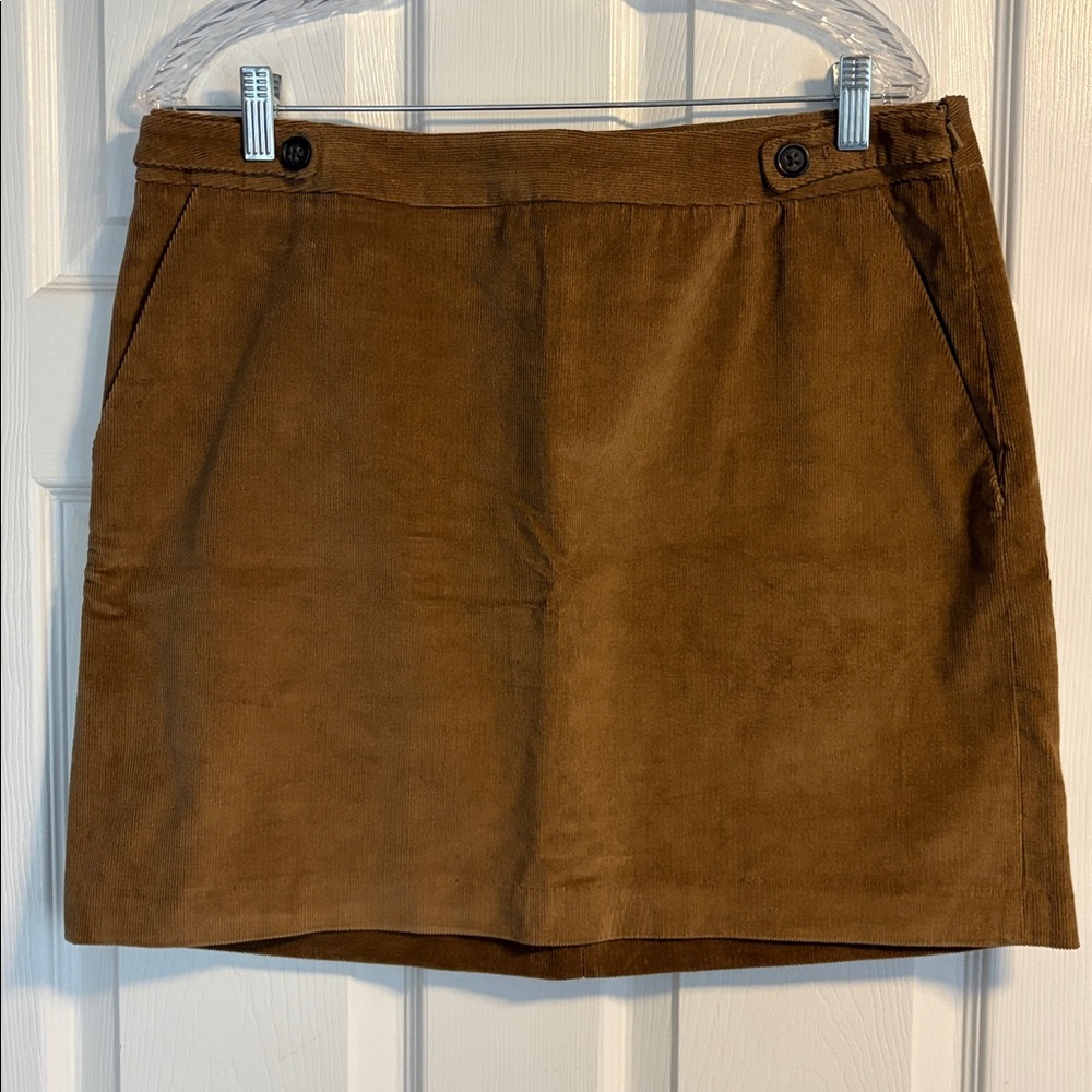Banana Republic corduroy mini skirt